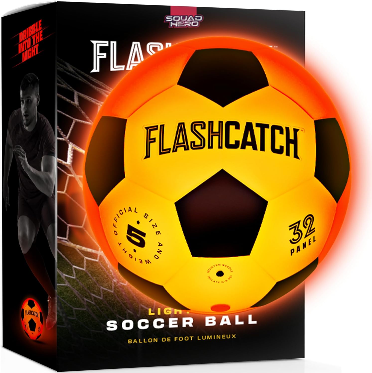 Glow in the Dark Light Up Soccer Ball No. 5