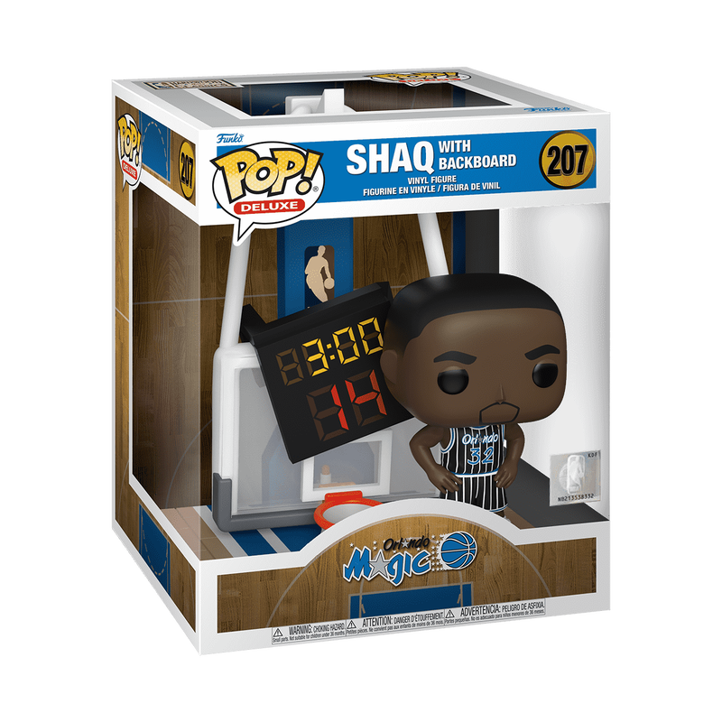 Funko POP! Deluxe NBA Shaquille O'Neal With Backboard Vinyl Figure