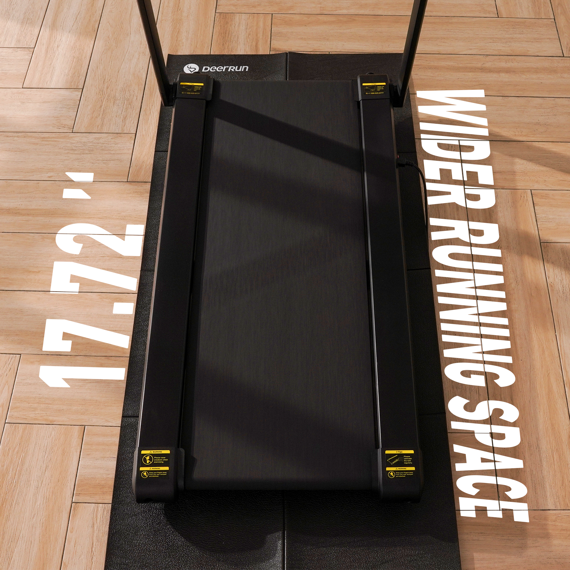X20 Treadmill with 15% Auto Incline Full Running Deck Treadmill