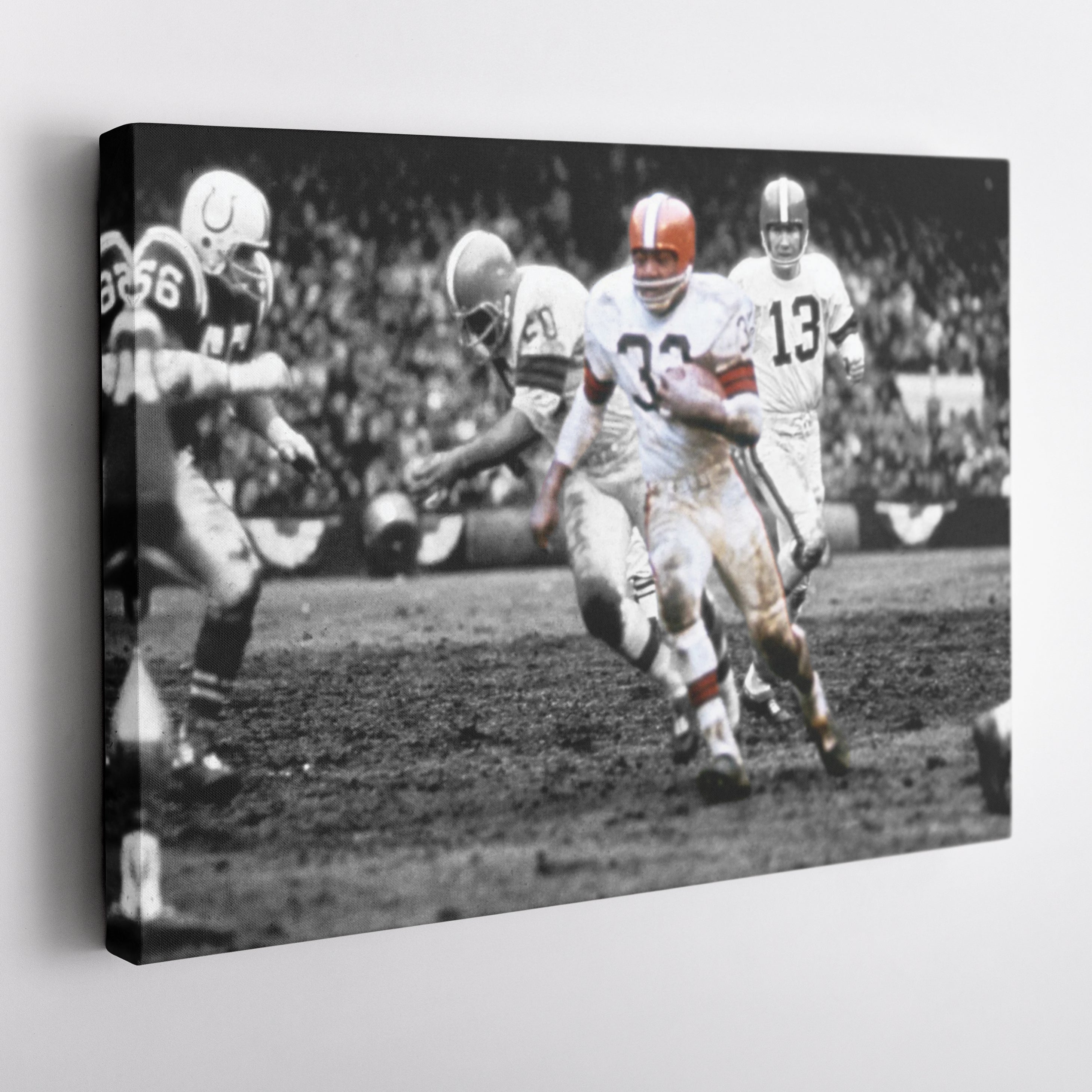 1964 NFL Championship Cleveland Browns Canvas Wall Art