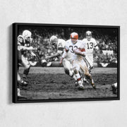 1964 NFL Championship Cleveland Browns Canvas Wall Art