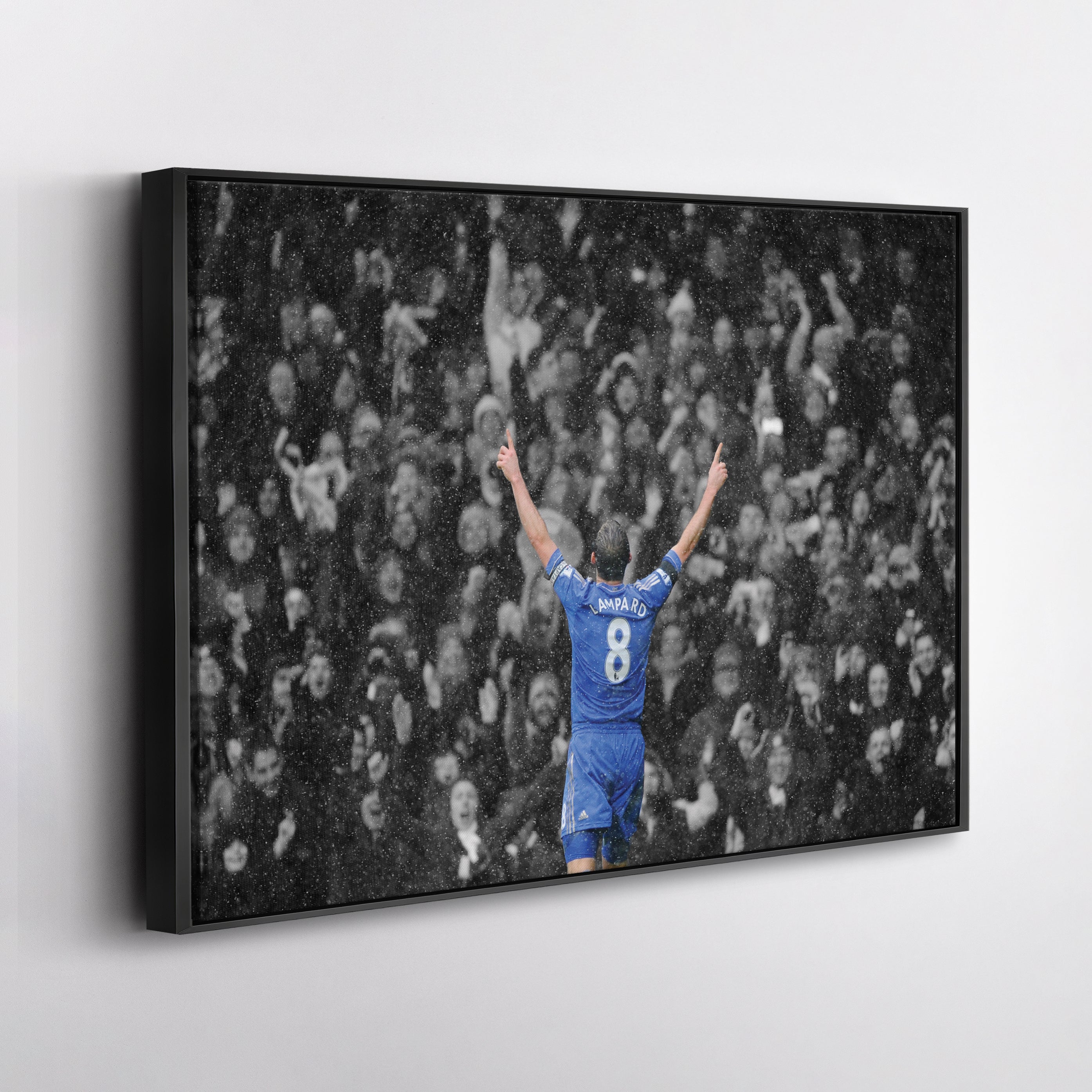 Chelsea FC Soccer Legend Frank Lampard Canvas for Man Cave