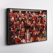 Liverpool Champions Canvas Wall Art