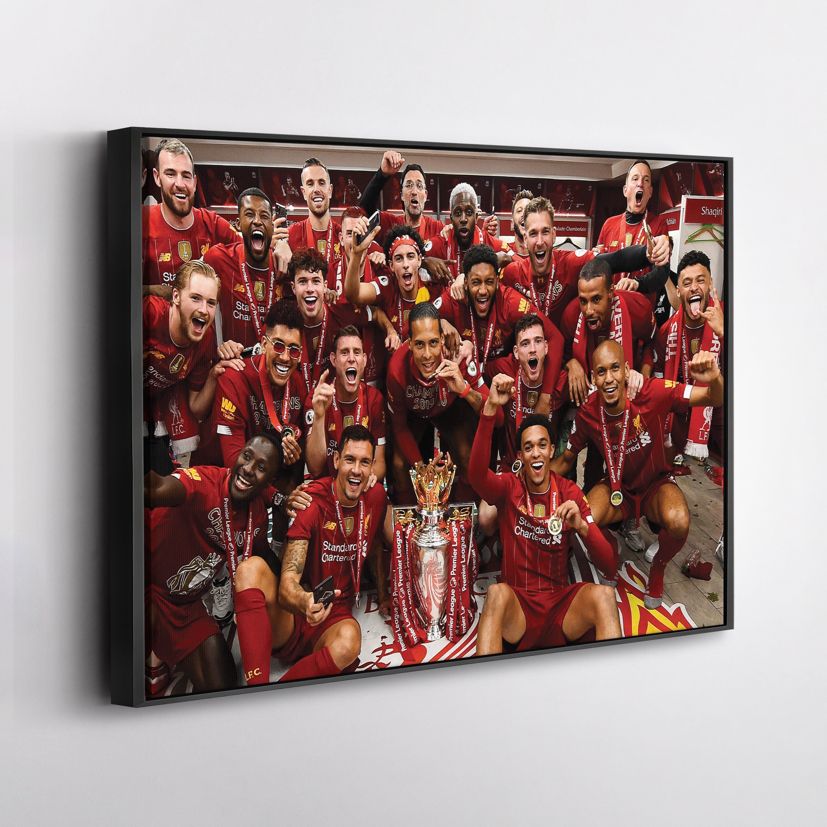 Liverpool Champions Canvas Wall Art
