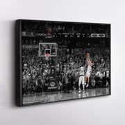 Dirk Nowitzki 30K Points Canvas – NBA Wall Art for Room Decor