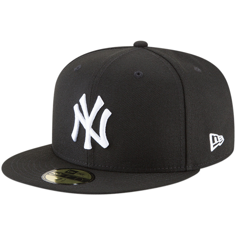 New York Yankees New Era Team  59FIFTY Fitted Hat - Black