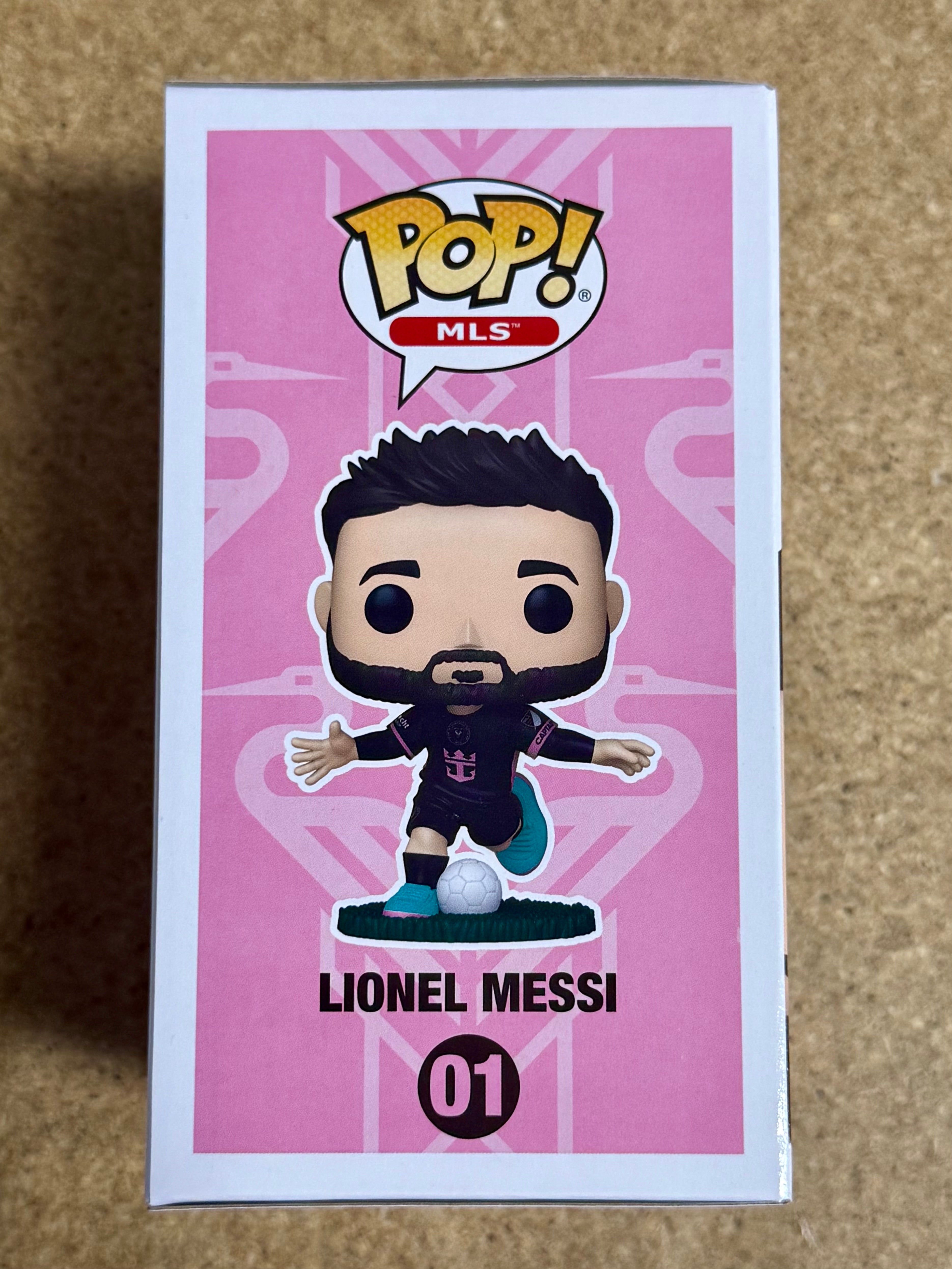 Funko Pop! MLS Lionel Messi (Away) #01 Soccer MLS Inter Miami 2025