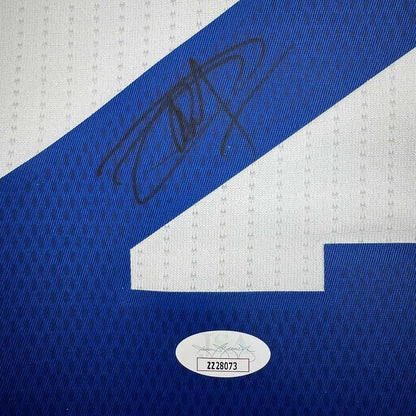 Autographed Joel Embiid Philadelphia 76ers White Basketball Jersey