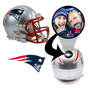 New England Patriots NFL Mini Helmet - Picture Inside