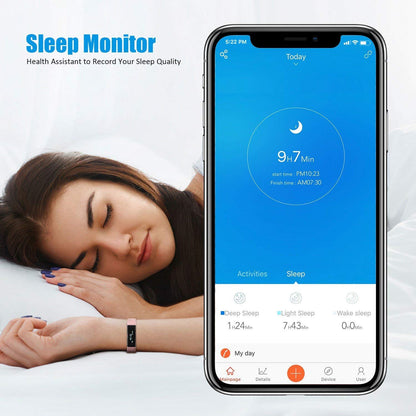SmartFit Slim Activity Tracker And Monitor Smart Watch With FREE Extra Band Vista Shops