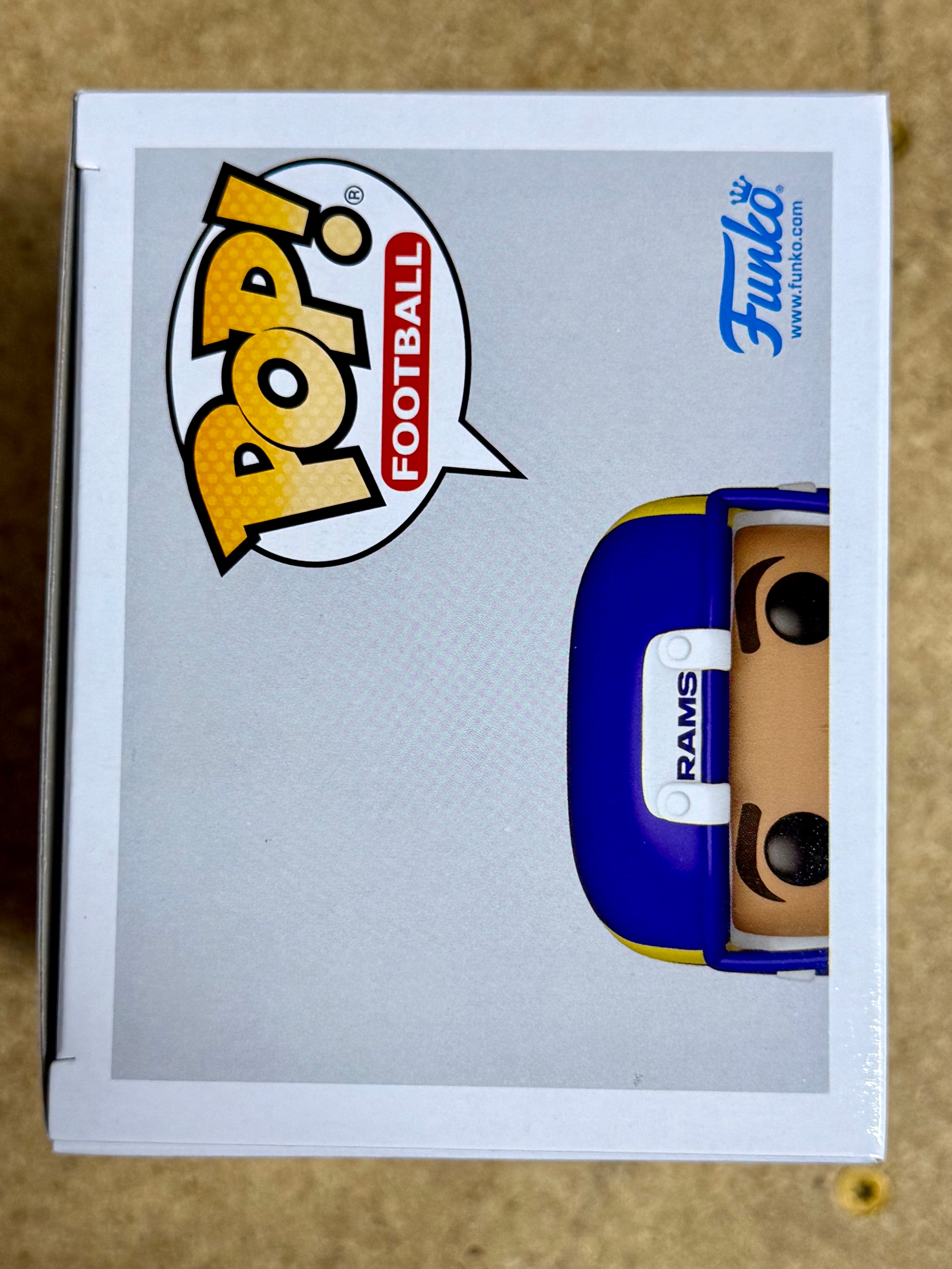 Funko POP! Football Puka Nacua #306 NFL Los Angeles Rams 2025 BYU Washington State