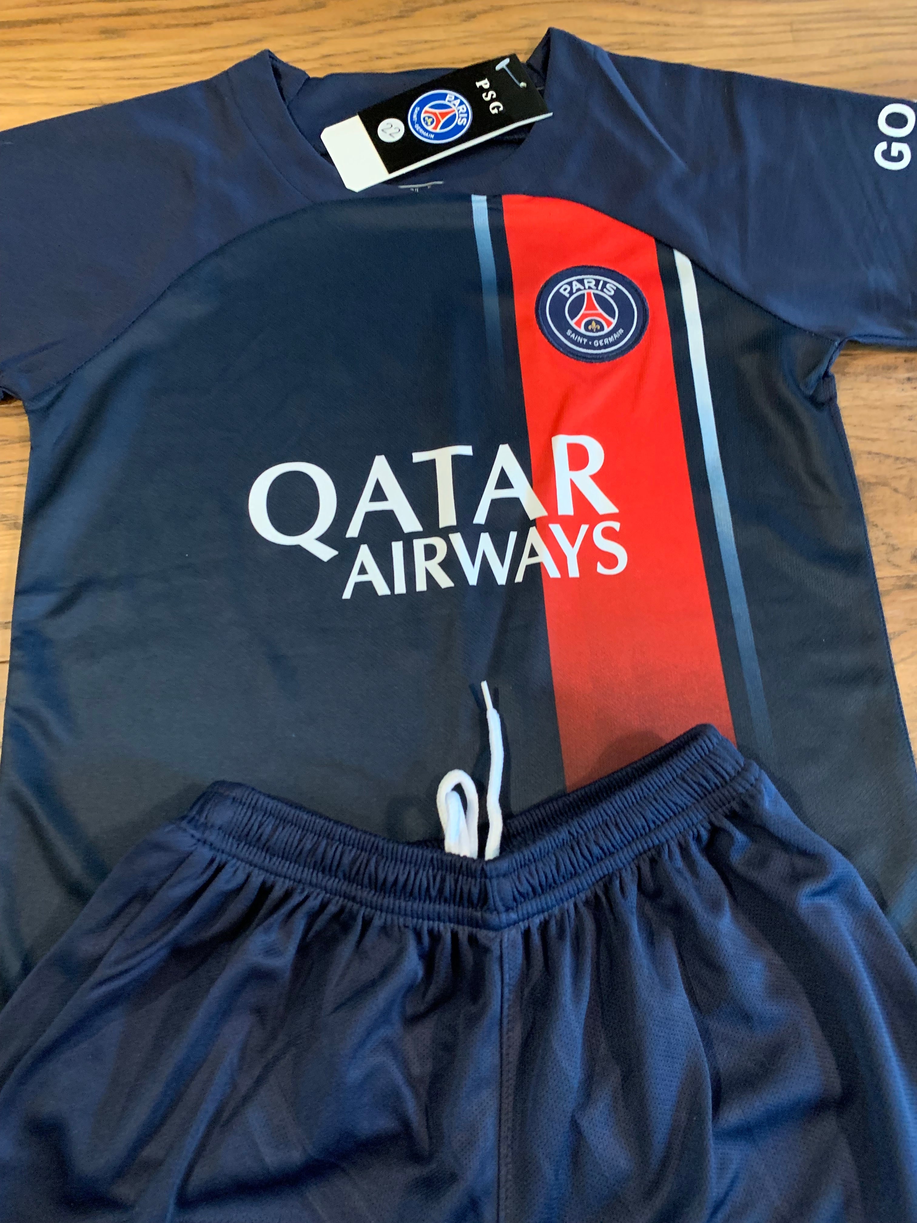 Kylian Mbappe Psg Soccer Jersey Toddler/youth Soccer Jersey Kids Kit
