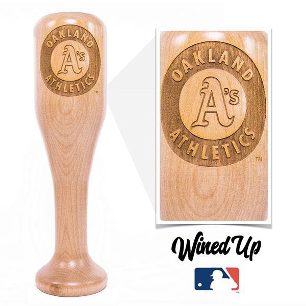 Oakland Athletics Wined Up® | Baseball Bat Wine Mug Collective