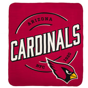 Arizona Cardinals 50" x 60" Campaign Fleece Blanket
