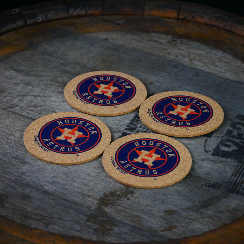 Houston Astros Dugout Mugs® | Cork Coasters