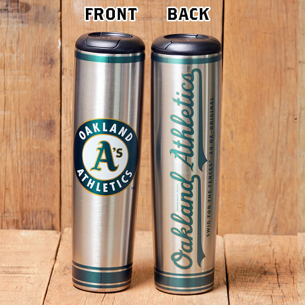 Oakland Athletics Dugout Mug® | Stainless Steel Baseball Bat Mug