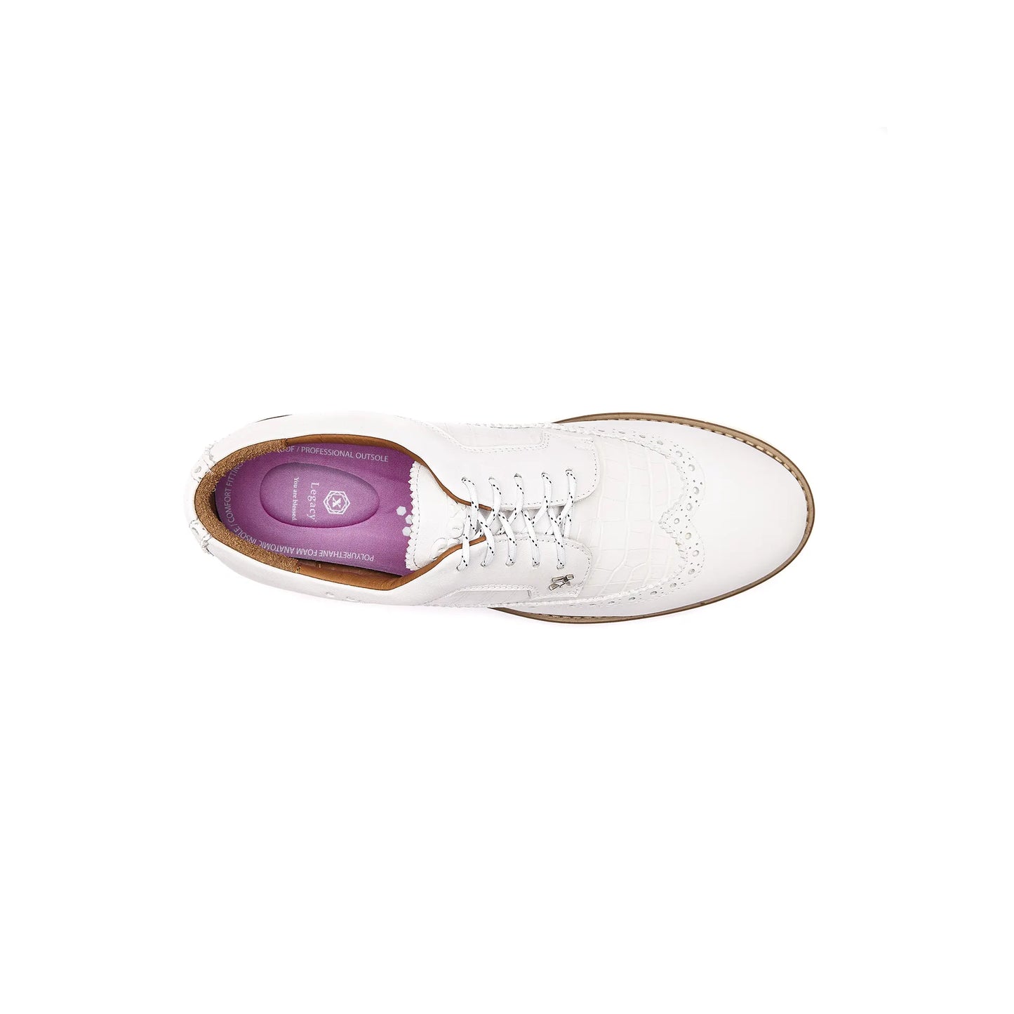 Legacy Freedom Spikeless Golf Shoes White