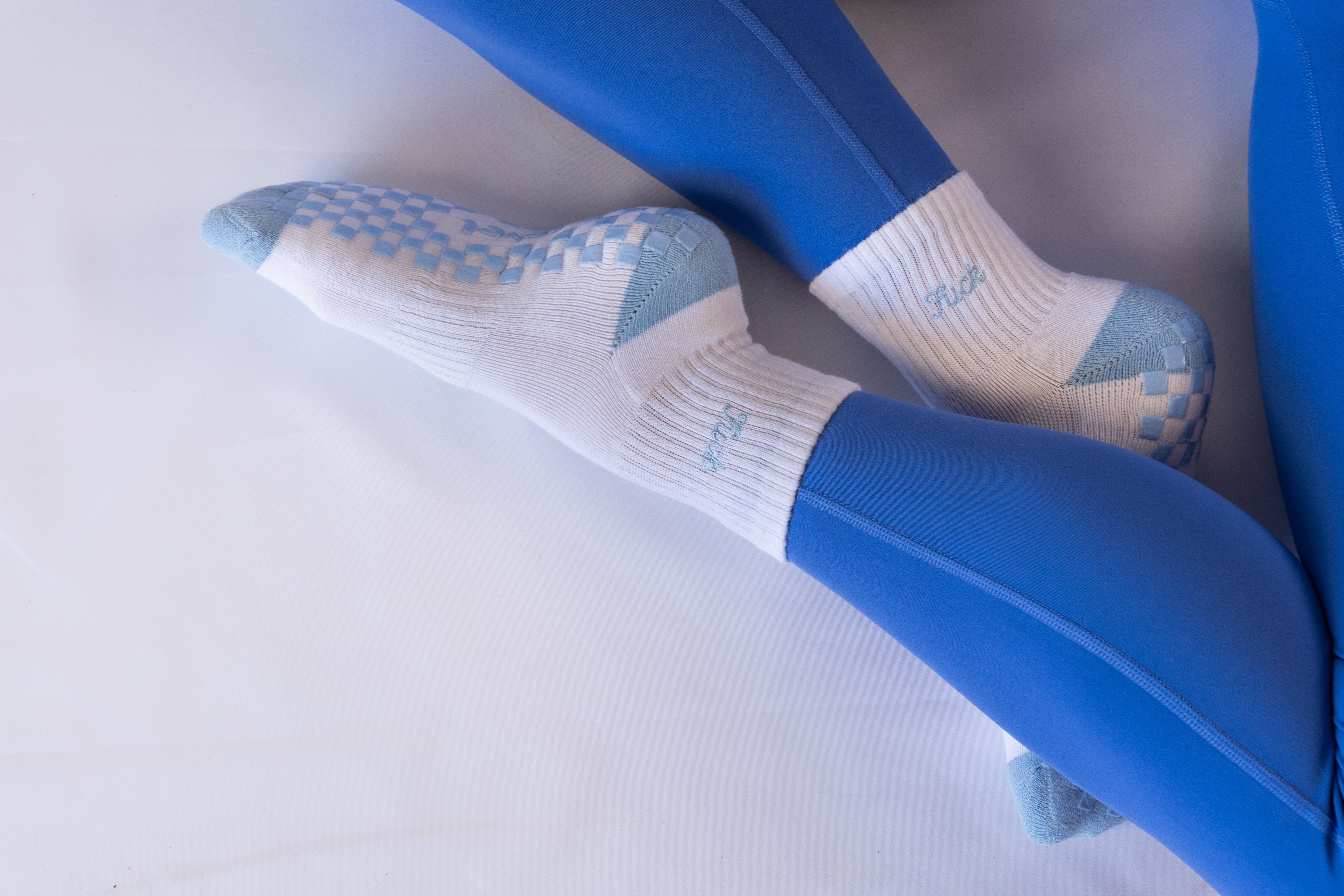 The Pardon My French Grip Sock