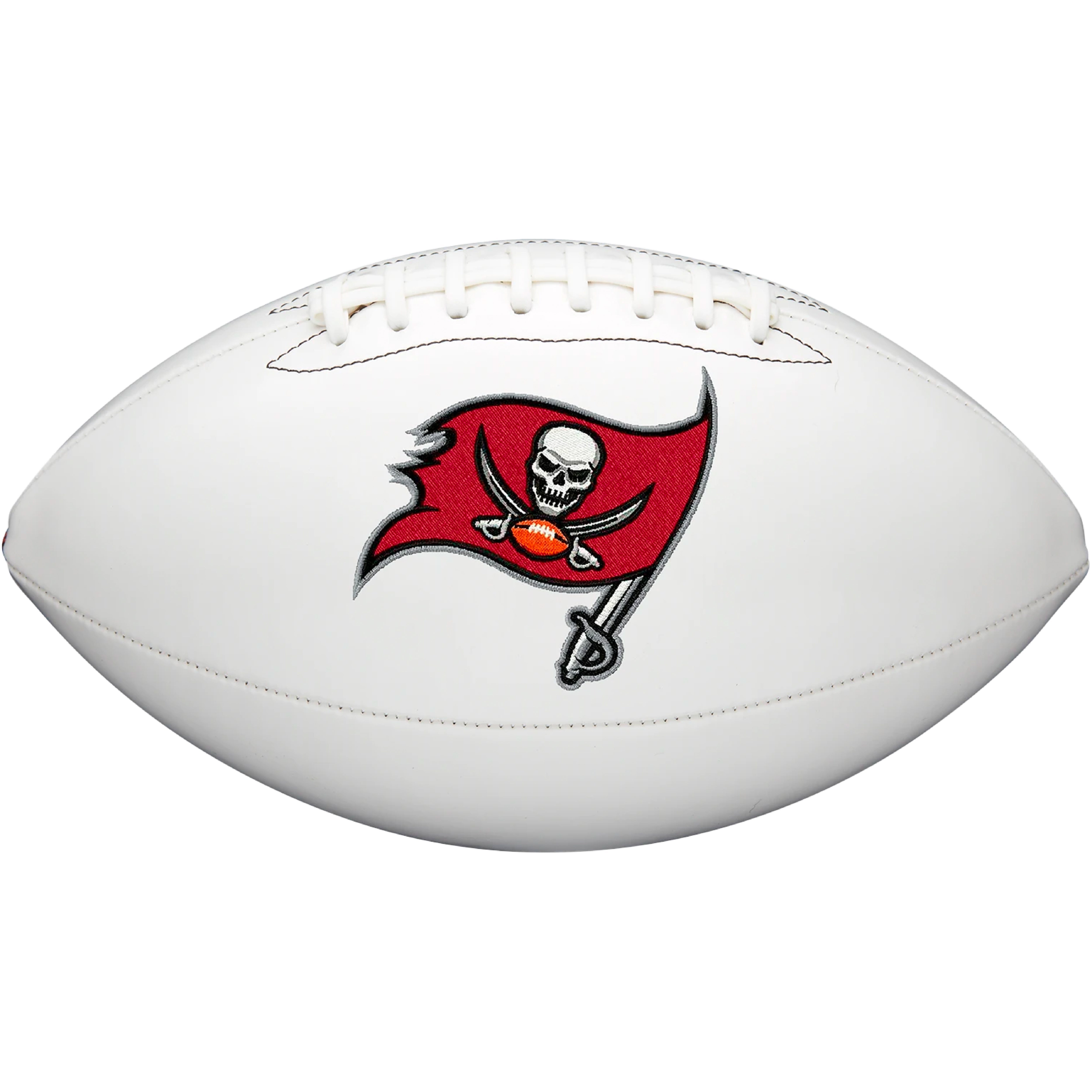 Tampa Bay Buccaneers Embroidered Logo Autograph Edition Football