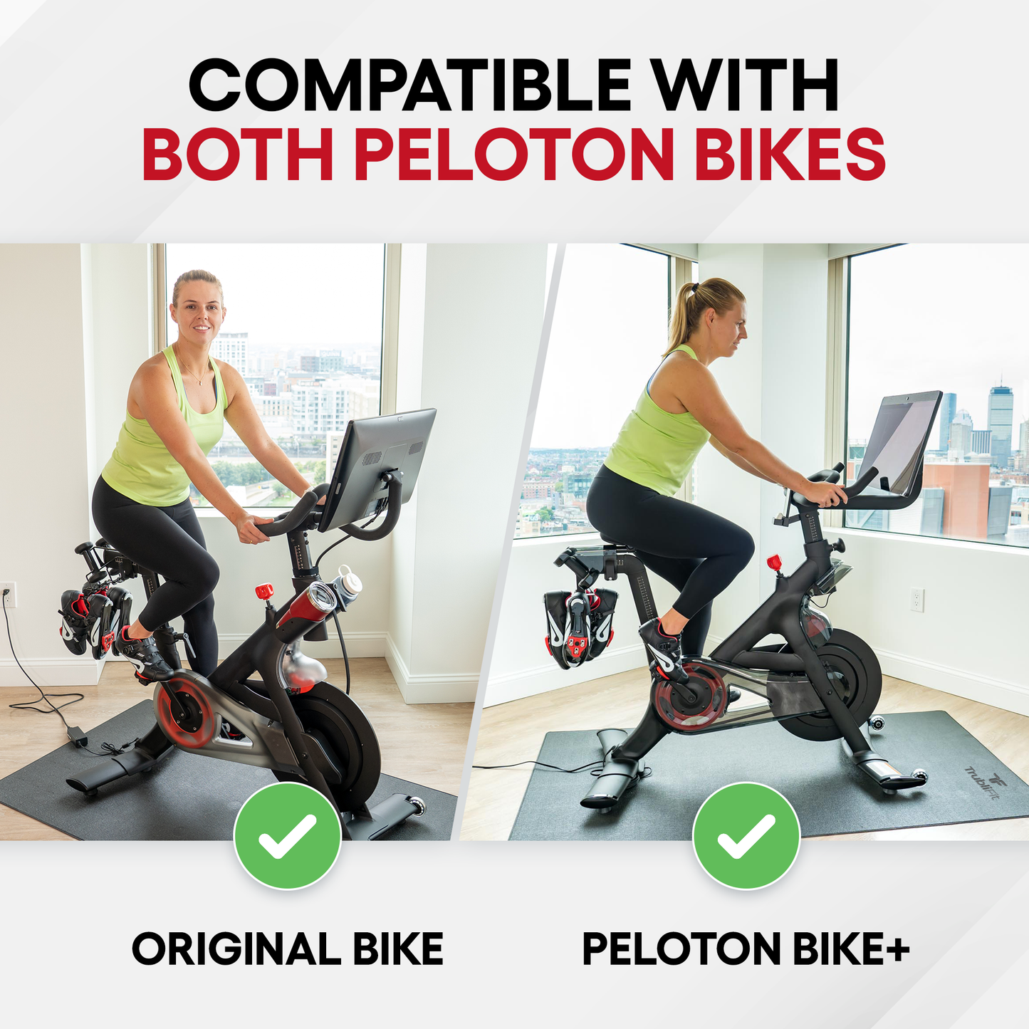 Bike Mat for the Peloton Bike and Peloton Bike+