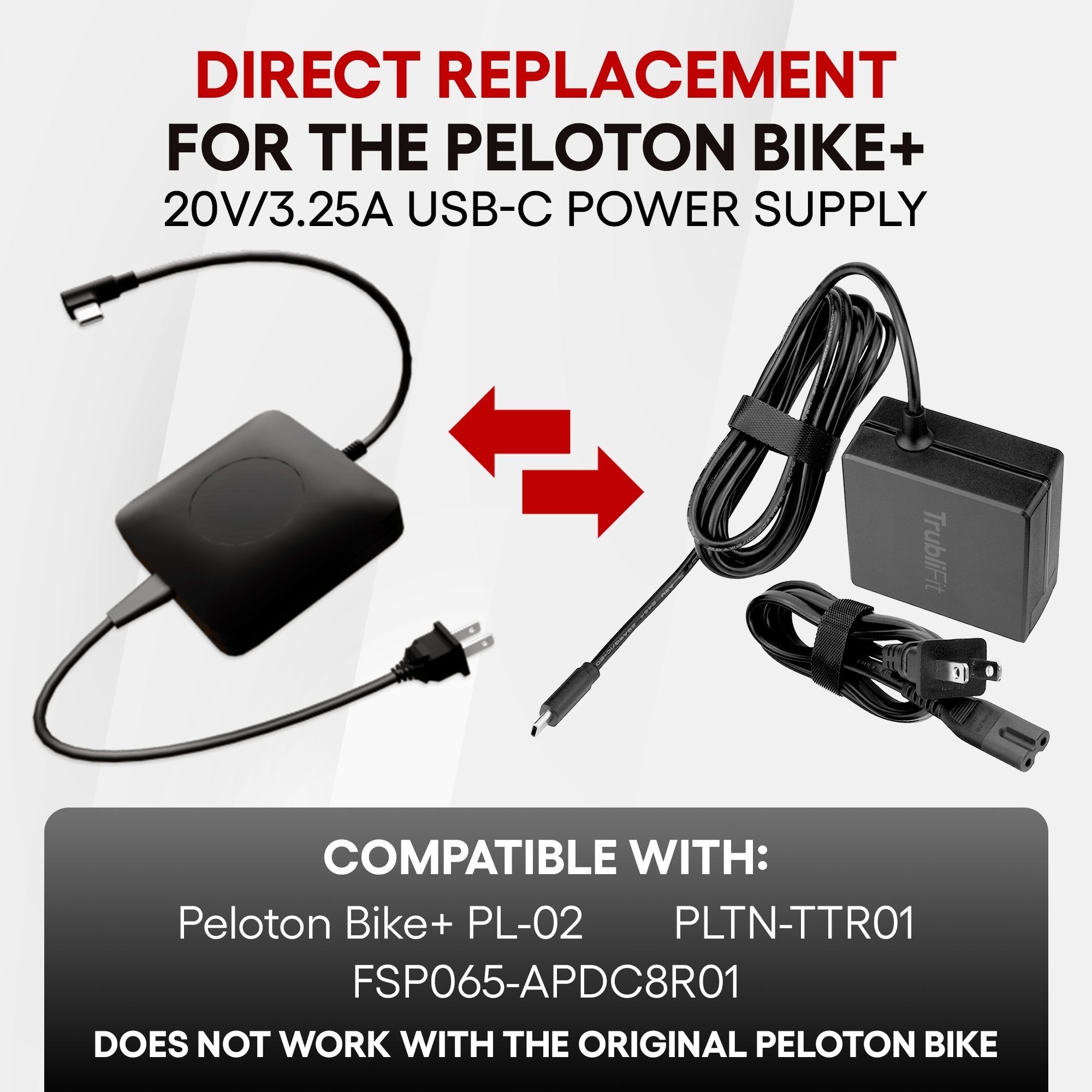 Power Supply for the Peloton Bike+