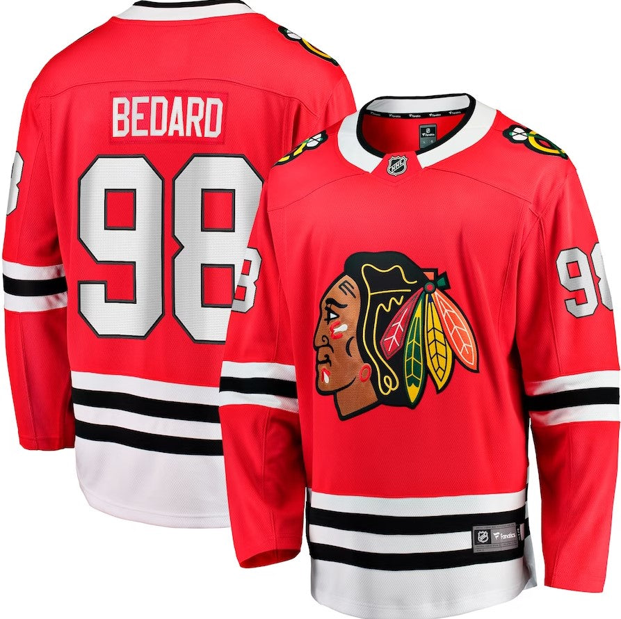 Chicago Blackhawks Connor Bedard Home Breakaway Player Jersey