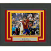 Autographed Lamine Yamal #6 Spain 11x14 Soccer World Cup Framed Photo