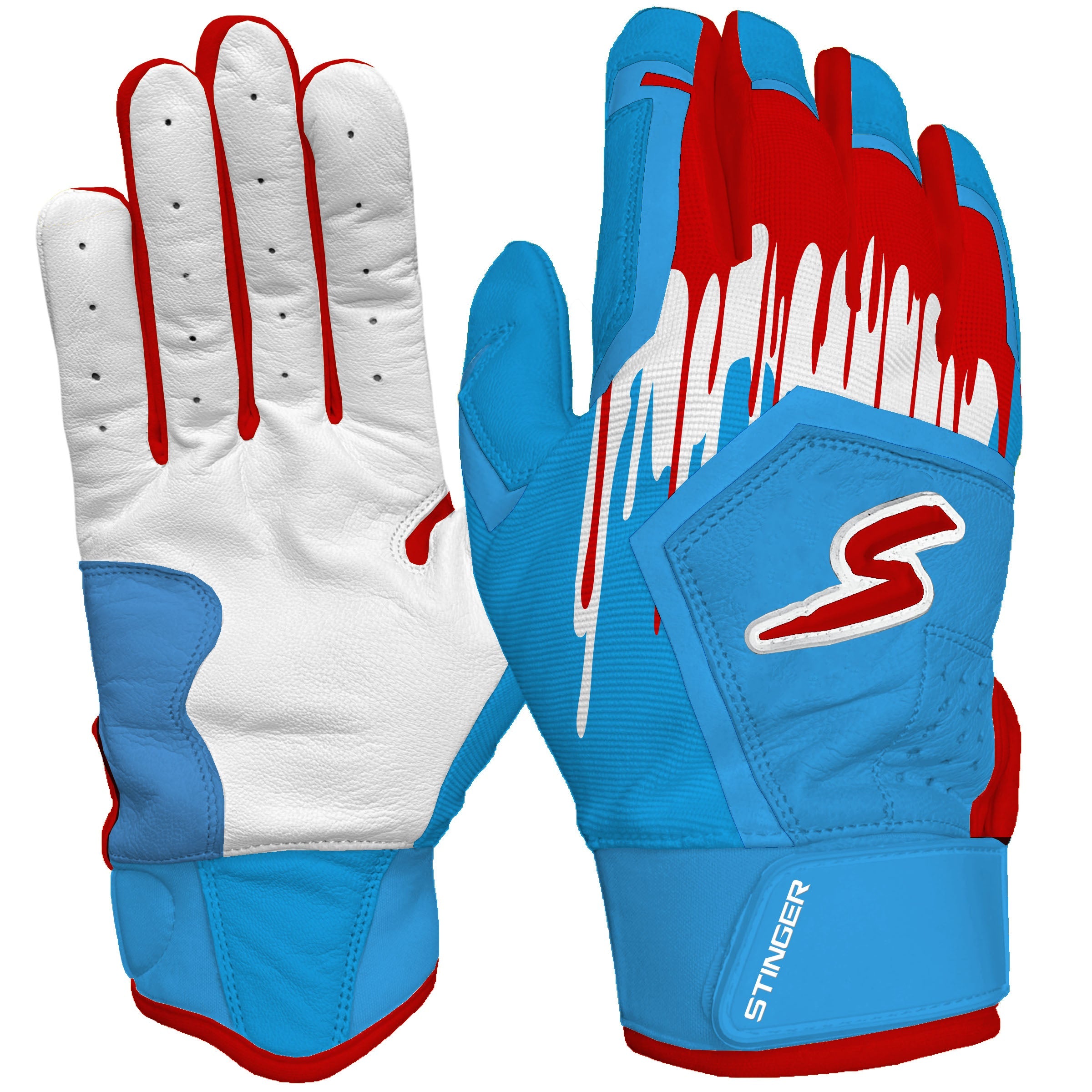 Sting Squad Batting Gloves - Bombs POP