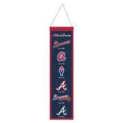 Atlanta Braves 8" x 32" Wool Banner
