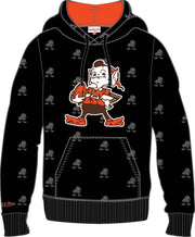 Cleveland Browns Mitchell & Ness All Over Print Fleece Hoodie
