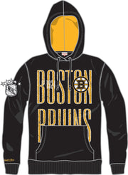 Boston Bruins Mitchell & Ness OG Fleece Hoodie