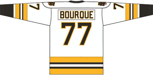 Ray Bourque Boston Bruins Mitchell & Ness Captain Patch Blue Line Jersey