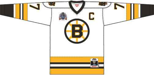 Ray Bourque Boston Bruins Mitchell & Ness Captain Patch Blue Line Jersey