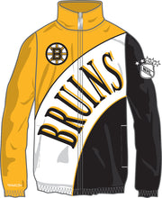 Boston Bruins Mitchell & Ness Arched Retro Lined Windbreaker