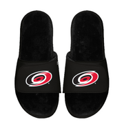 Carolina Hurricanes Primary Black Fur Slides