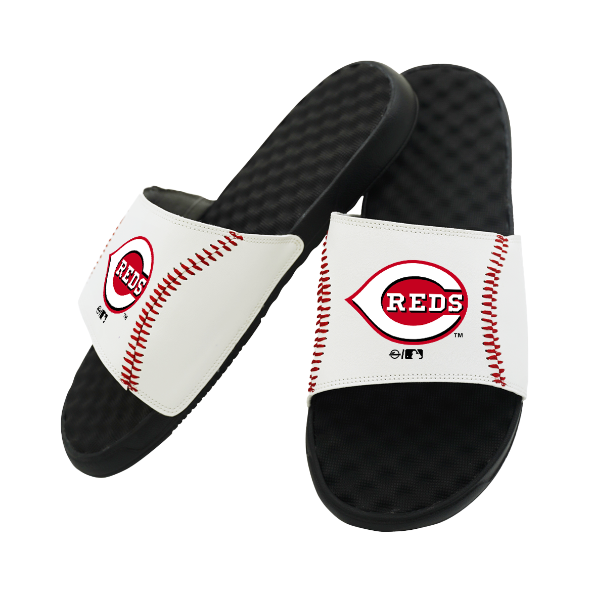 Cincinnati Reds Baseball Stitch Slides