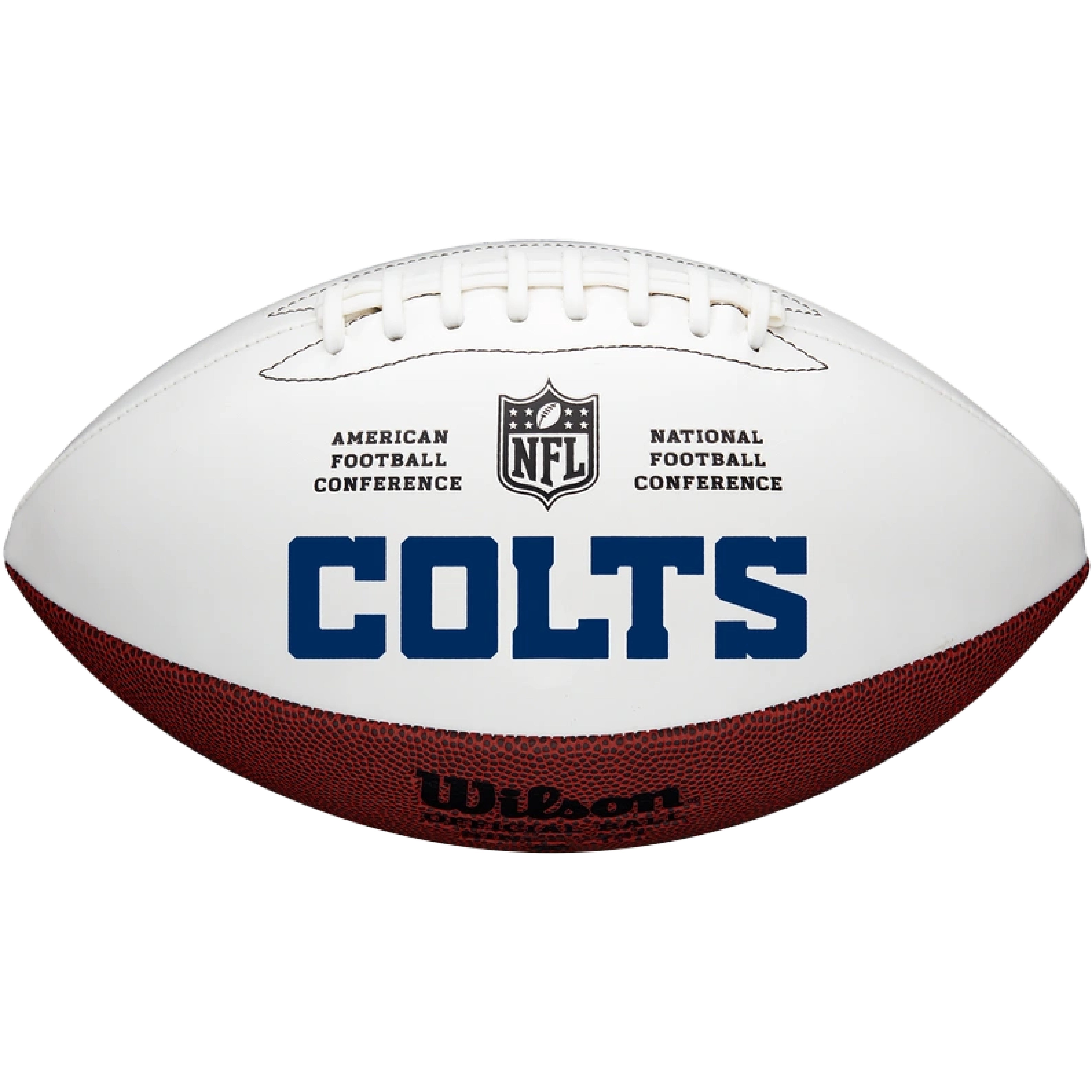 Indianapolis Colts Embroidered Logo Autograph Edition Football