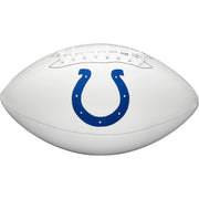 Indianapolis Colts Embroidered Logo Autograph Edition Football