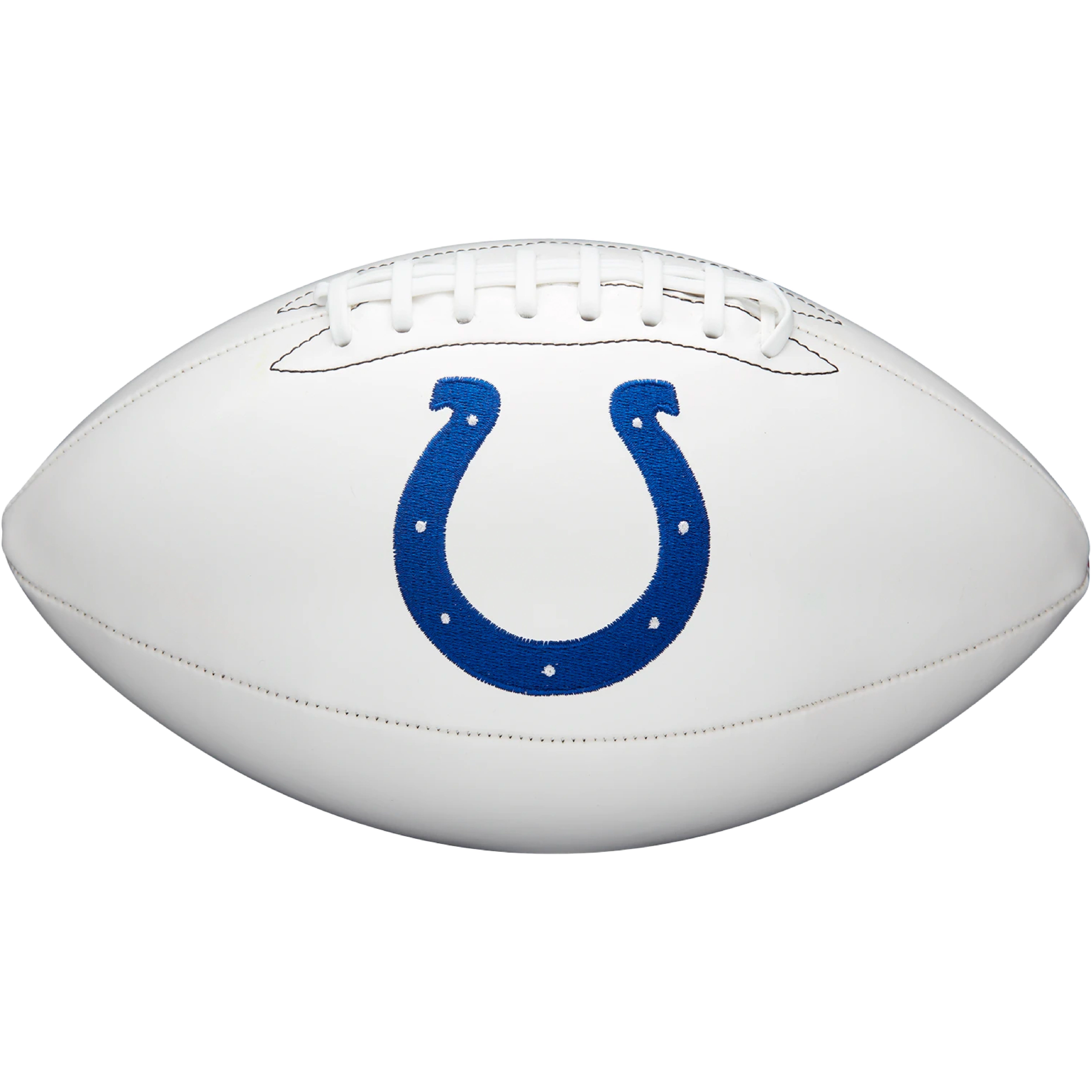 Indianapolis Colts Embroidered Logo Autograph Edition Football