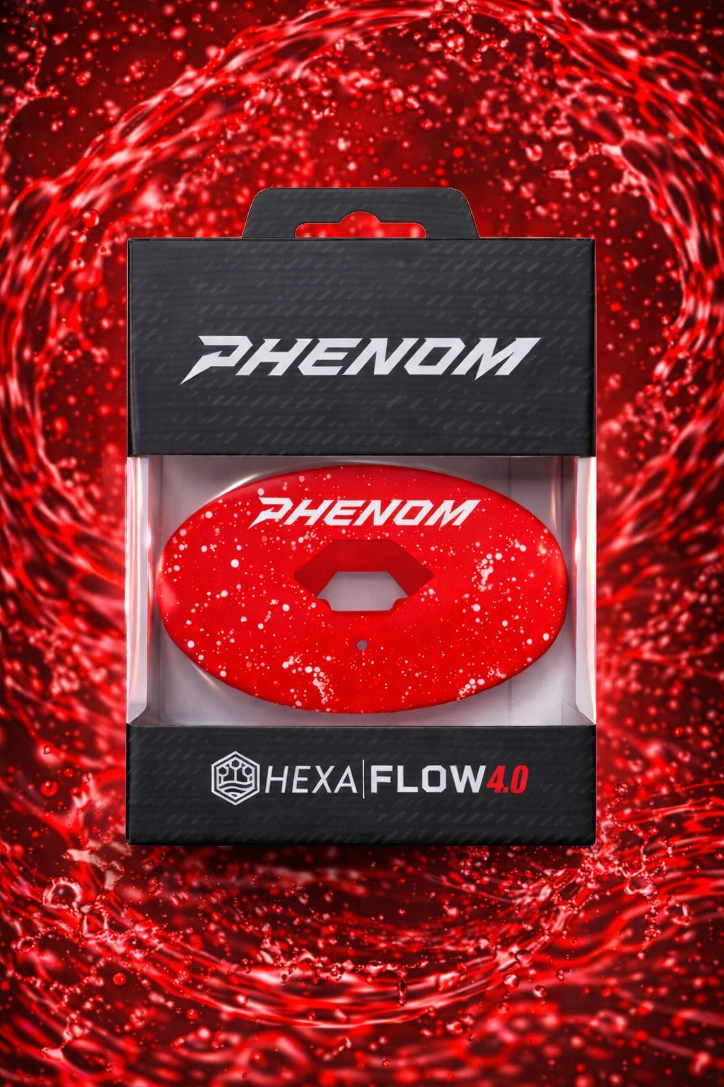 Hexa-flow: 'cherry' Mouthguard