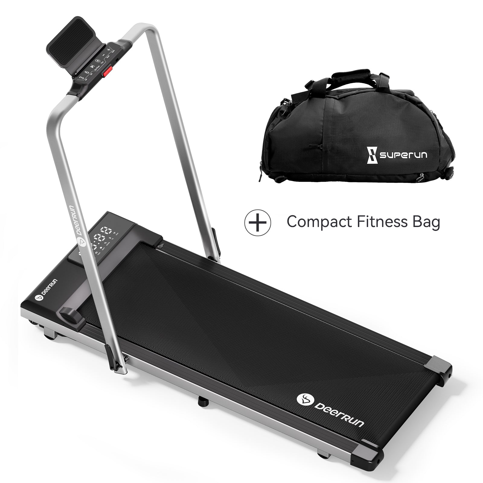 DeerRun® A5 Pro Smart 2-in-1 Folding Treadmill