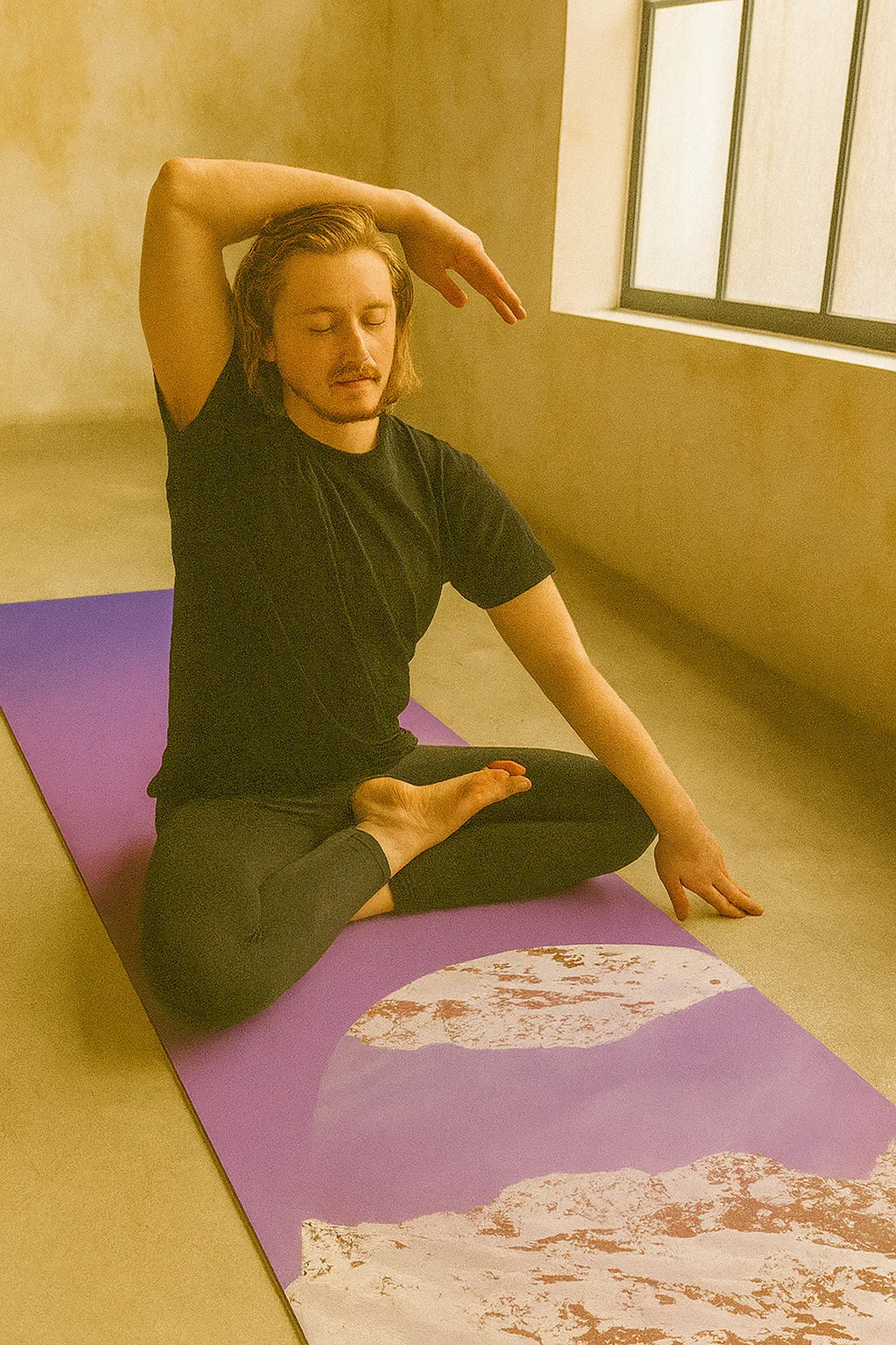Aspen Yoga Mat – 6mm Eco-friendly Lavender Non-slip Mat For Comfort & Stability