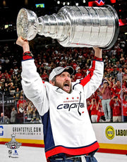 Washington Capitals Alex Ovechkin 2018 Stanley Cup Champions 8" x 10" Hockey Photo