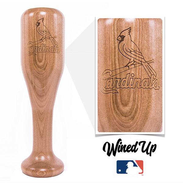 St. Louis Cardinals Wined Up® | Baseball Bat Wine Mug Collective