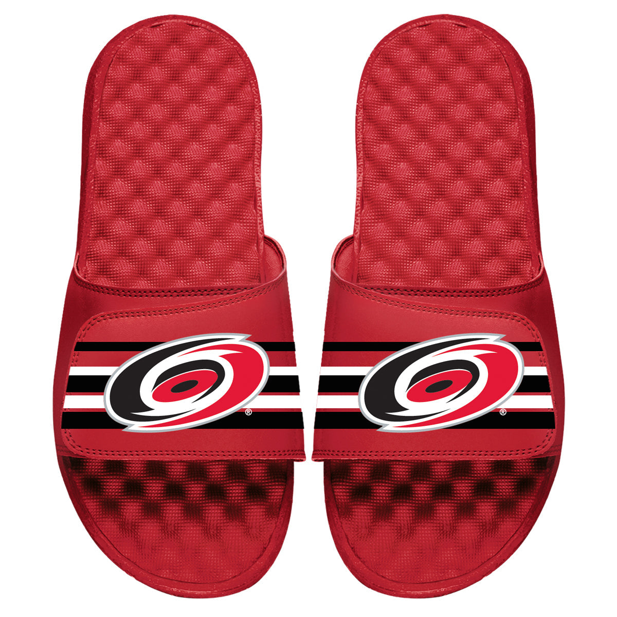 Carolina Hurricanes Stripes Slides