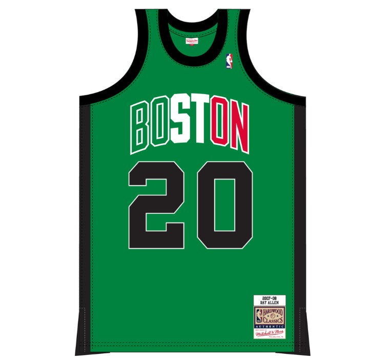 Boston Celtics Ray Allen Irish Green 2007-2008 Authentic Jersey