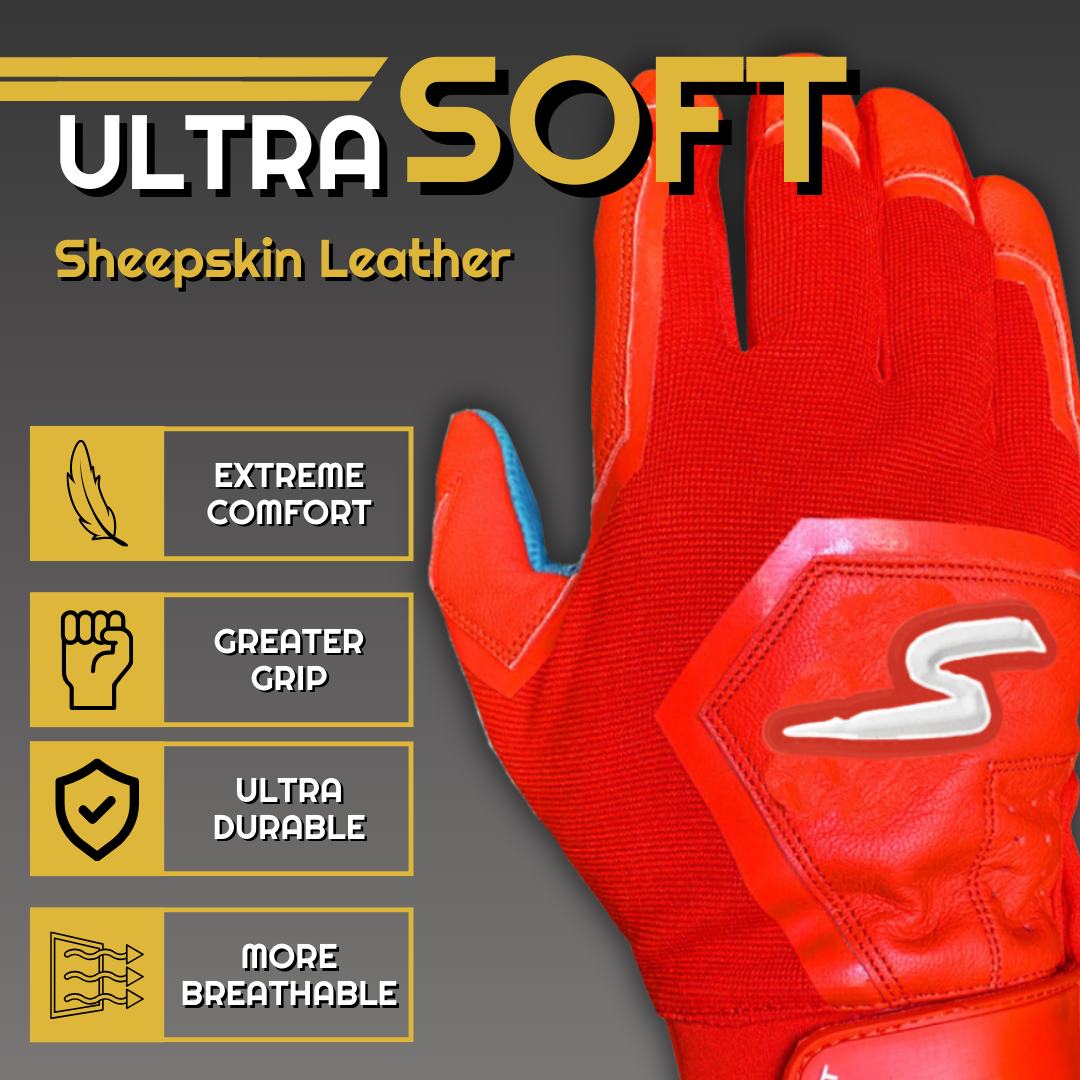 Color Crush Batting Gloves - Royal