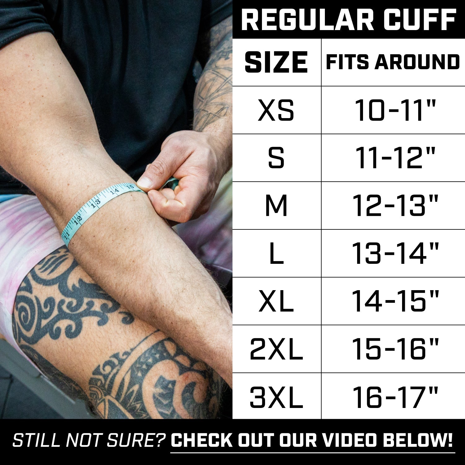 Compression Cuff (Regular, Black)