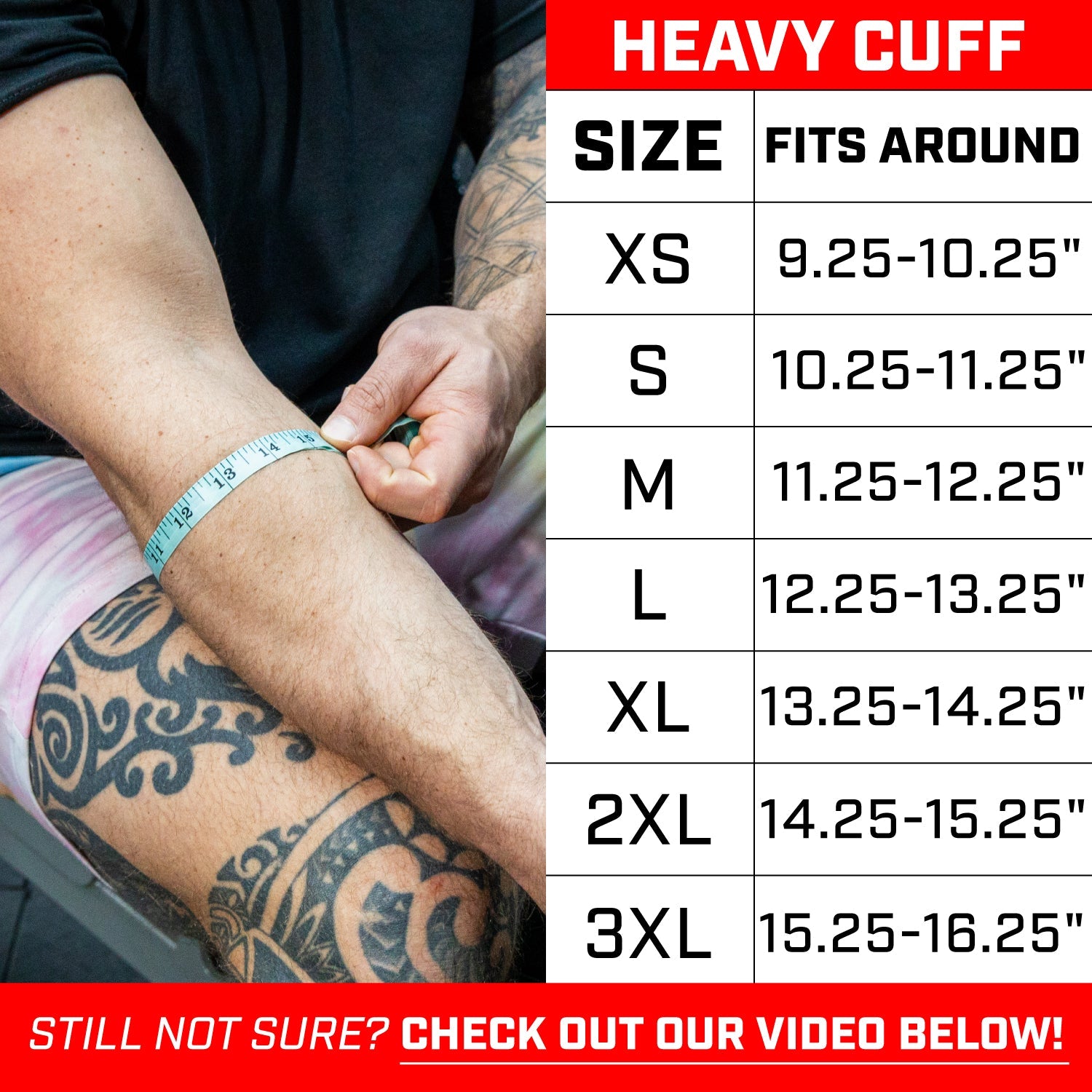 Compression Cuff (Heavy, Red)