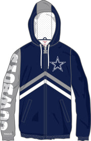 Dallas Cowboys Mitchell & Ness NFL Undeniable Full-Zip Windbreaker Jacket